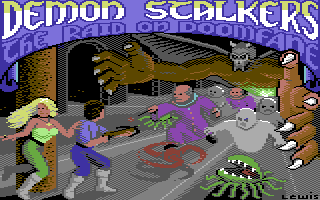 Demon Stalkers screenshot 2 for Commodore 64